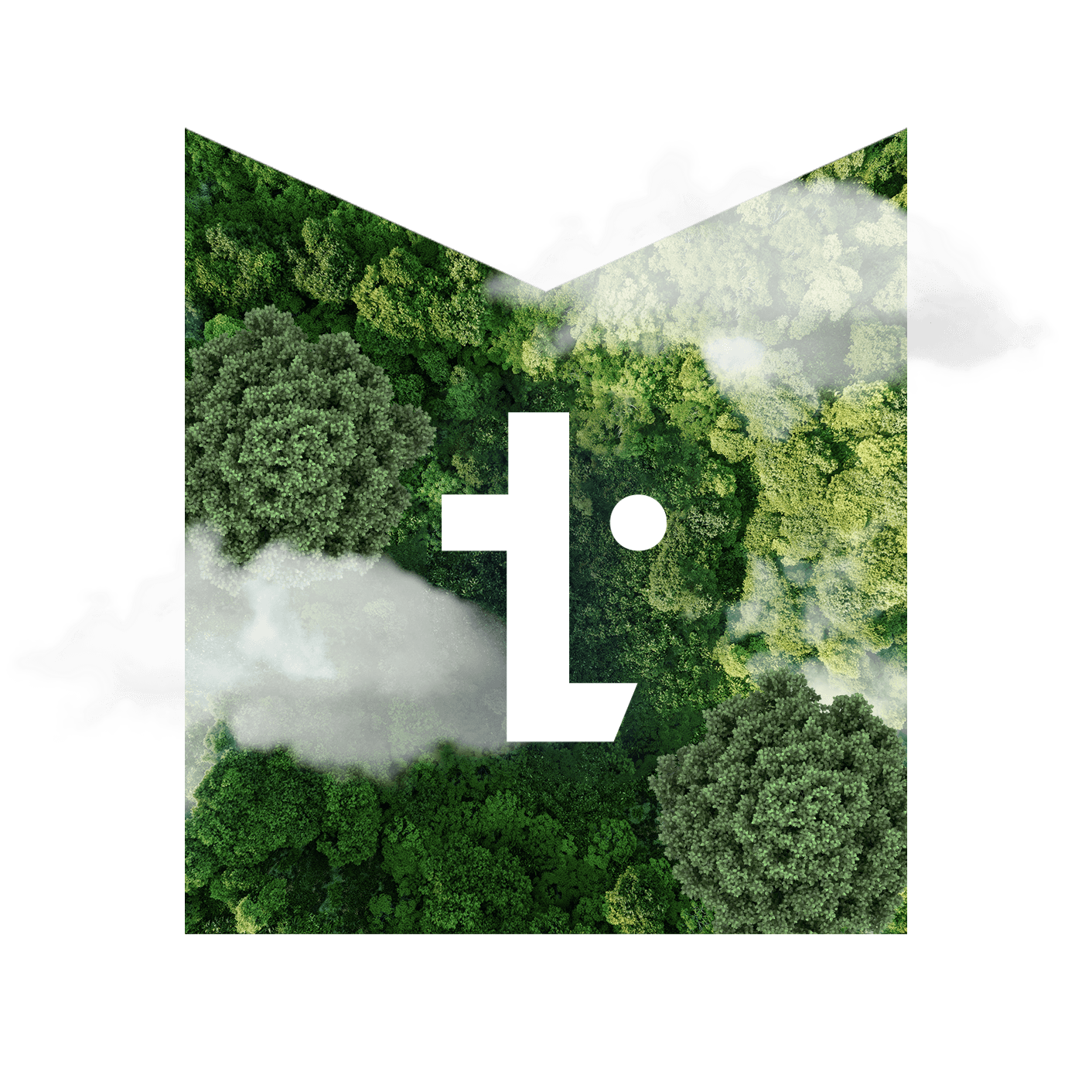 A TechMarketView bookmark image with treetops as the interior background.